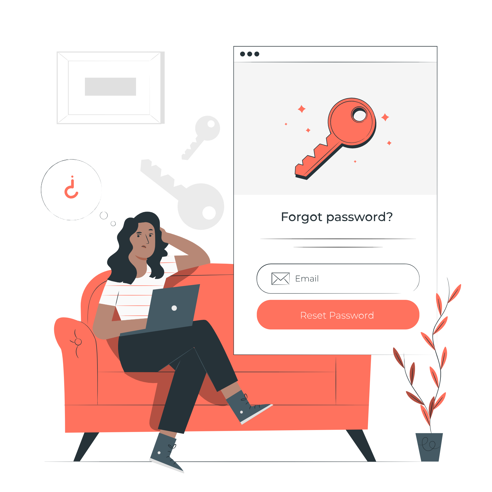 Verify Phone Number & OTP Illustration